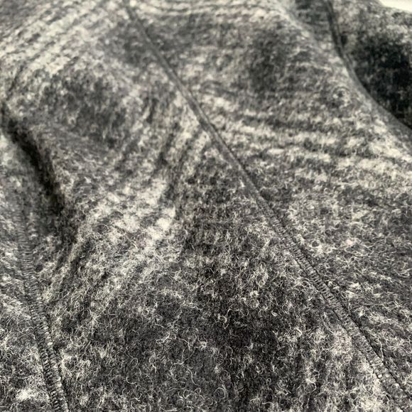 Warm Wool Blend Figure Flattering Plaid Midi Dress 10 Tall - Picture 6 of 10